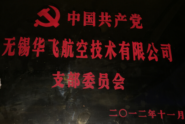 无锡华飞球友会·(中国)官方网站技术有限公司党支部正式成立